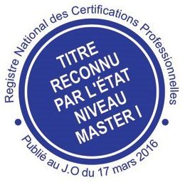 titre reconnu par l'état niveau Master I